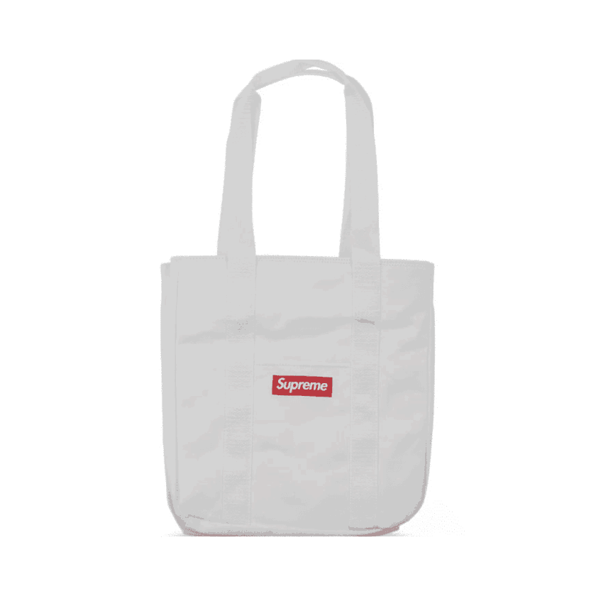 Supreme Box Logo Tote Bag - White