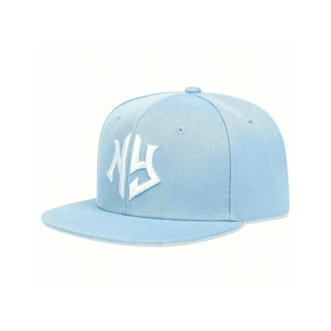 New York Embroidery Baseball Cap - Sky Blue