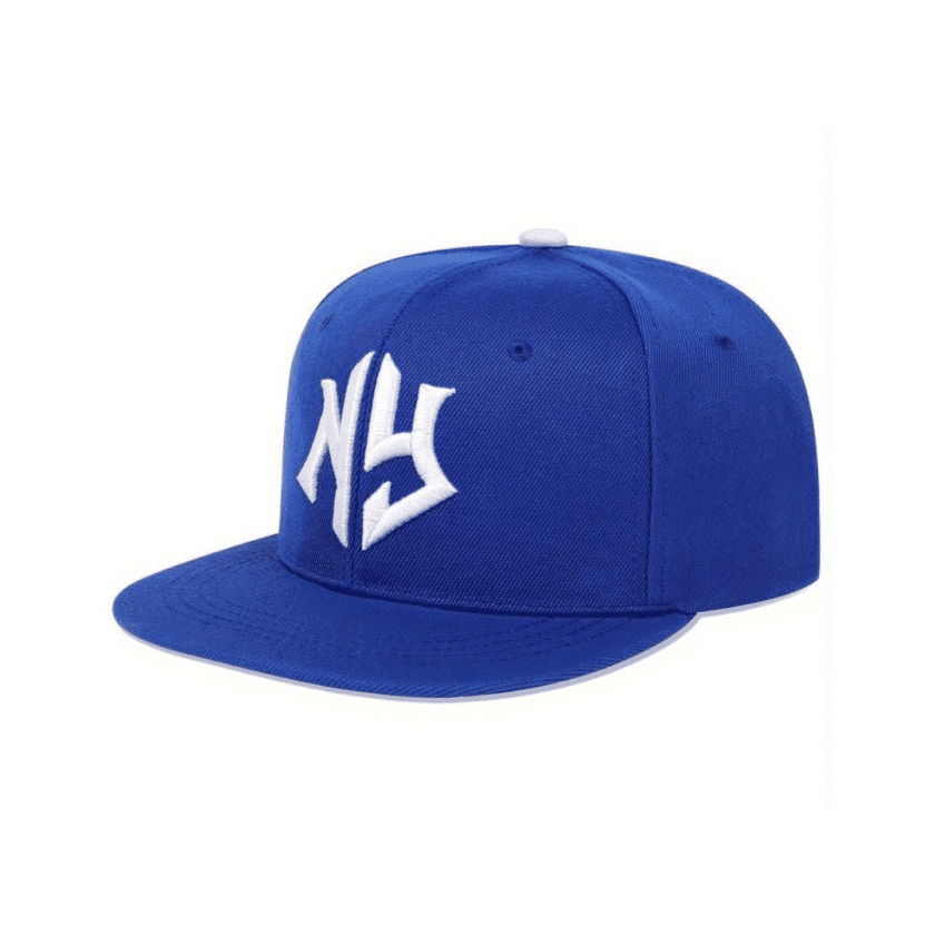 New York Embroidery Baseball Cap - Blue
