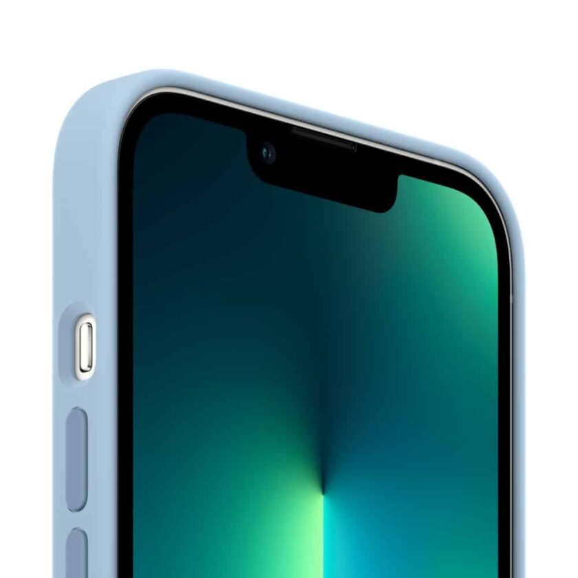 Shockproof Thickened Design Silicone Case Soft Feel - Sky Blue - Image 2