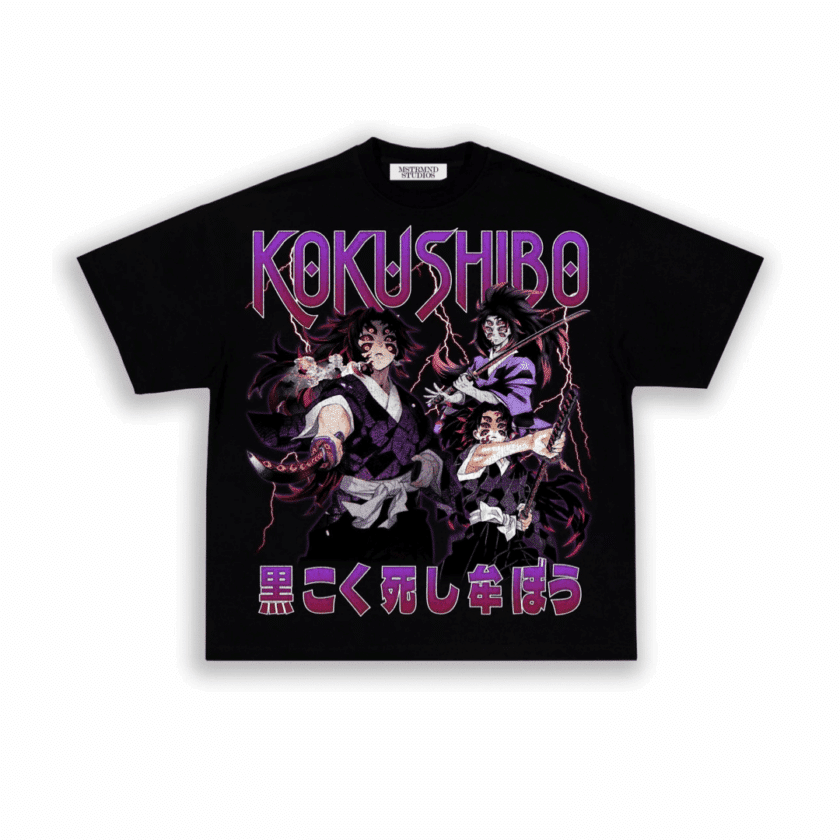 Kukushibo Demon Slayer Tee - Black