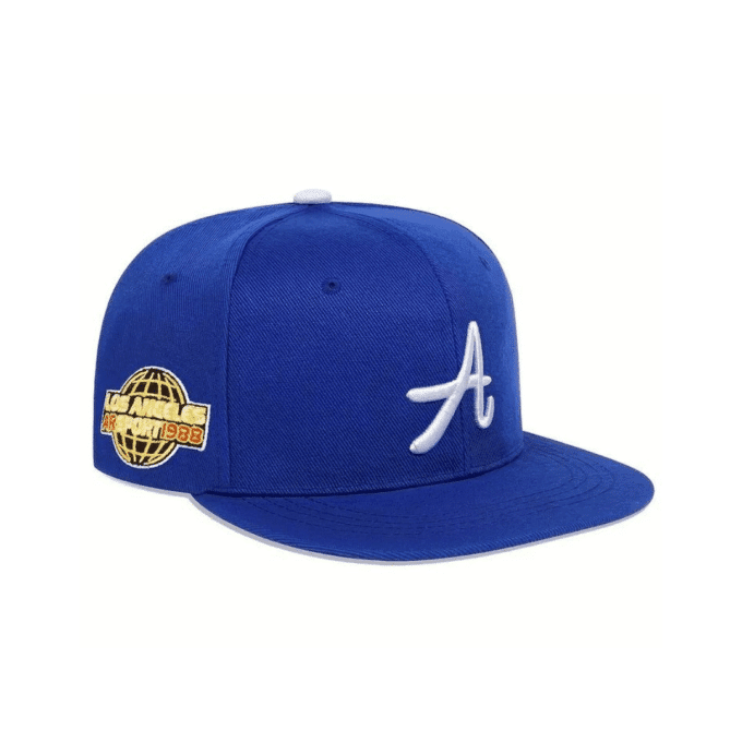 Los Angeles Embroidery Baseball Cap - Blue