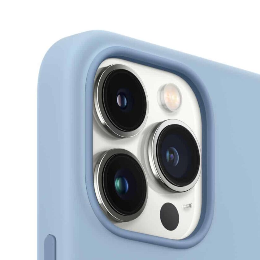 Shockproof Thickened Design Silicone Case Soft Feel - Sky Blue - Image 3