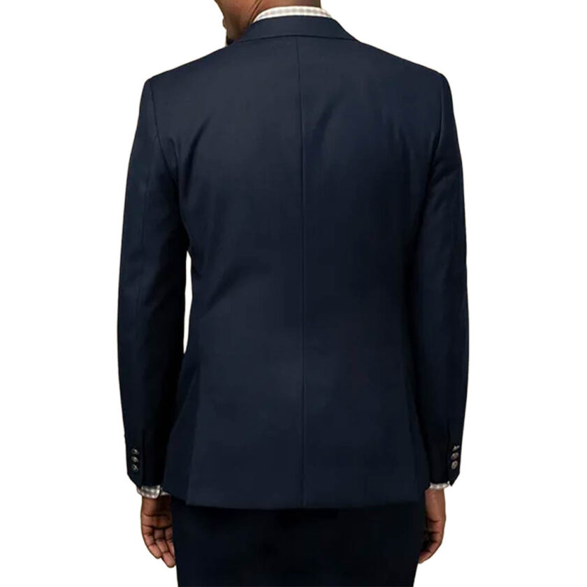 Polo Mens Custom Fit Suit - Navy - Image 2