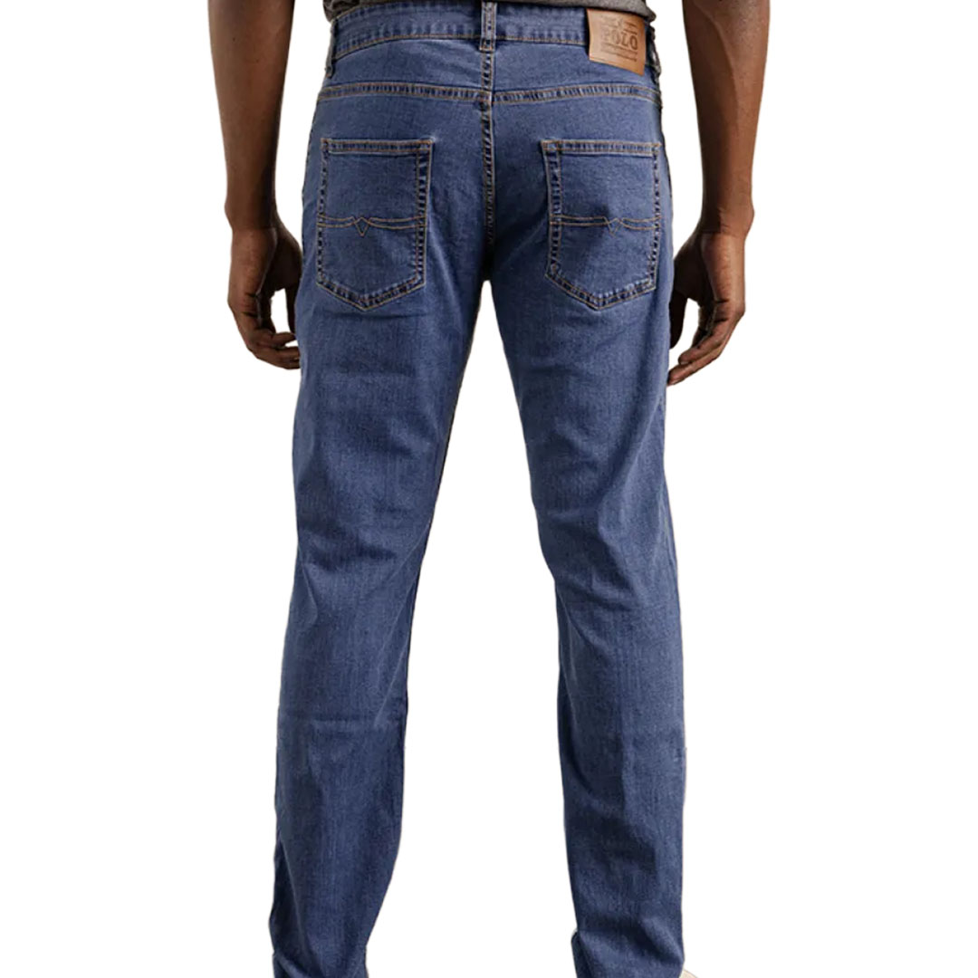 Polo Mens Simon Jean - Stonewash - Image 3