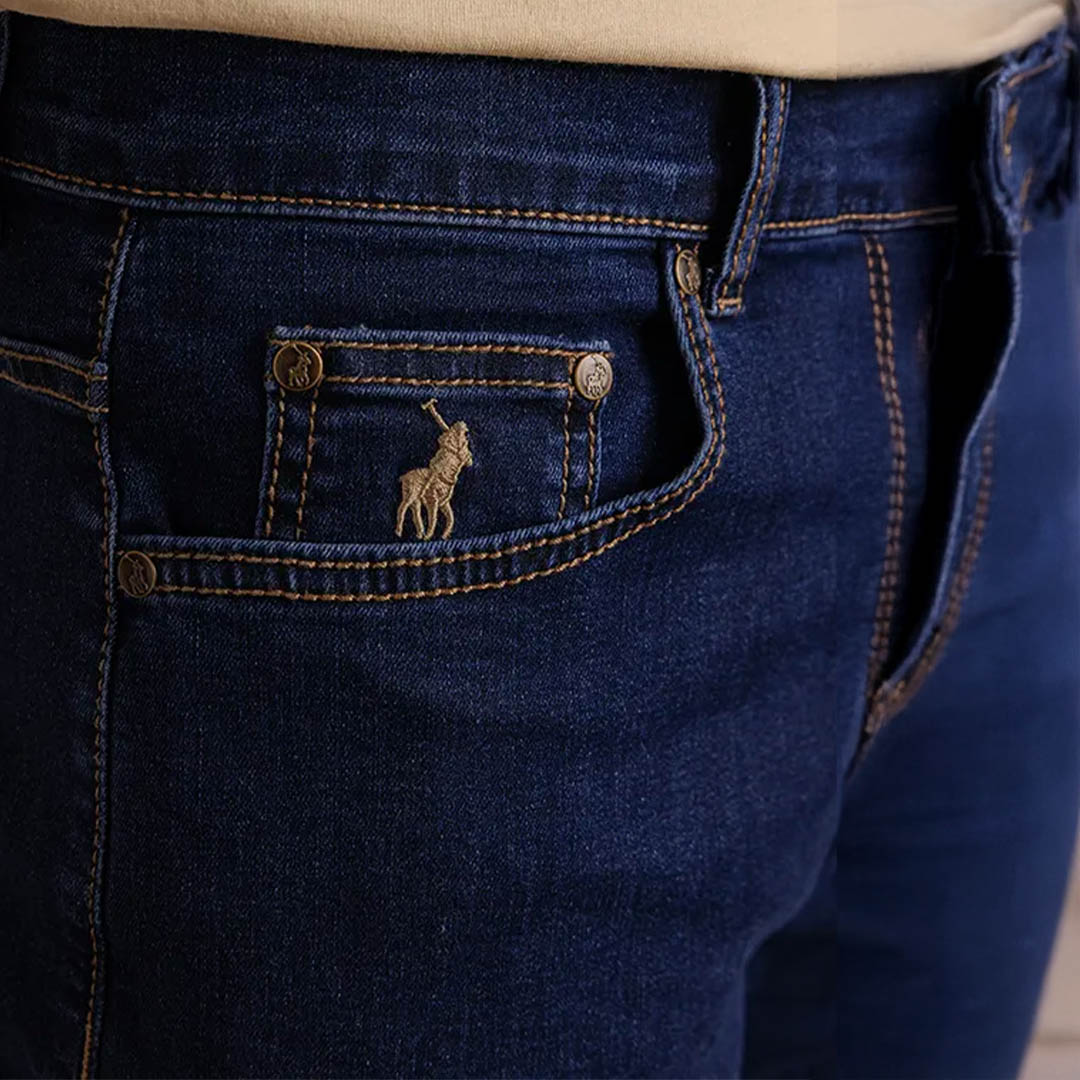 Polo Mens Paul Jean -Indigo - Image 2