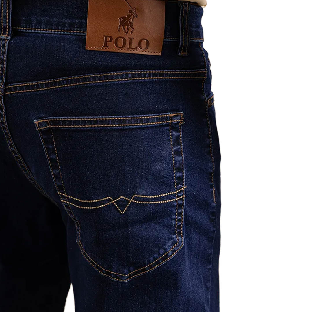 Polo Mens Paul Jean -Indigo - Image 3