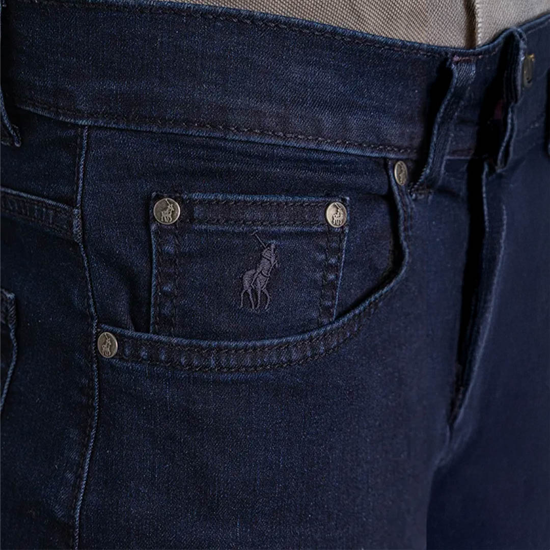 Polo Mens Paul Jean -Blue/Black - Image 3