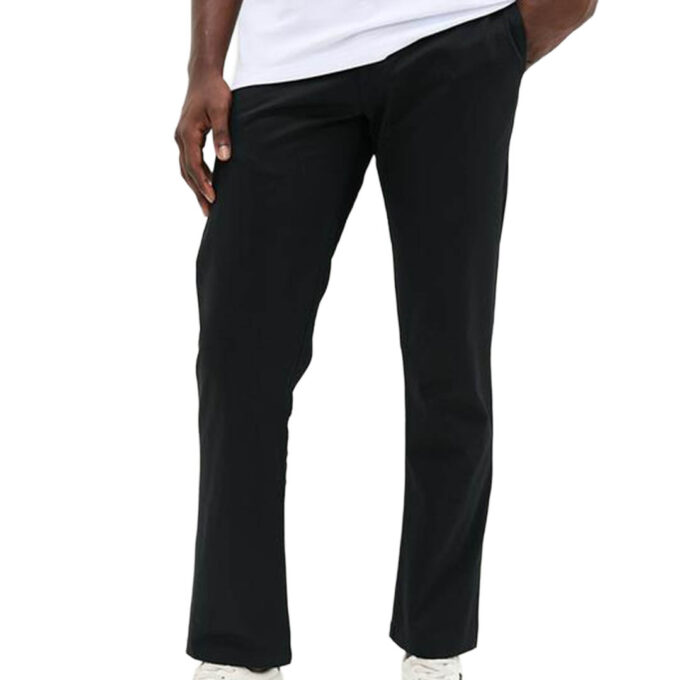 Polo Mens Milan Straight Leg Chino - Black
