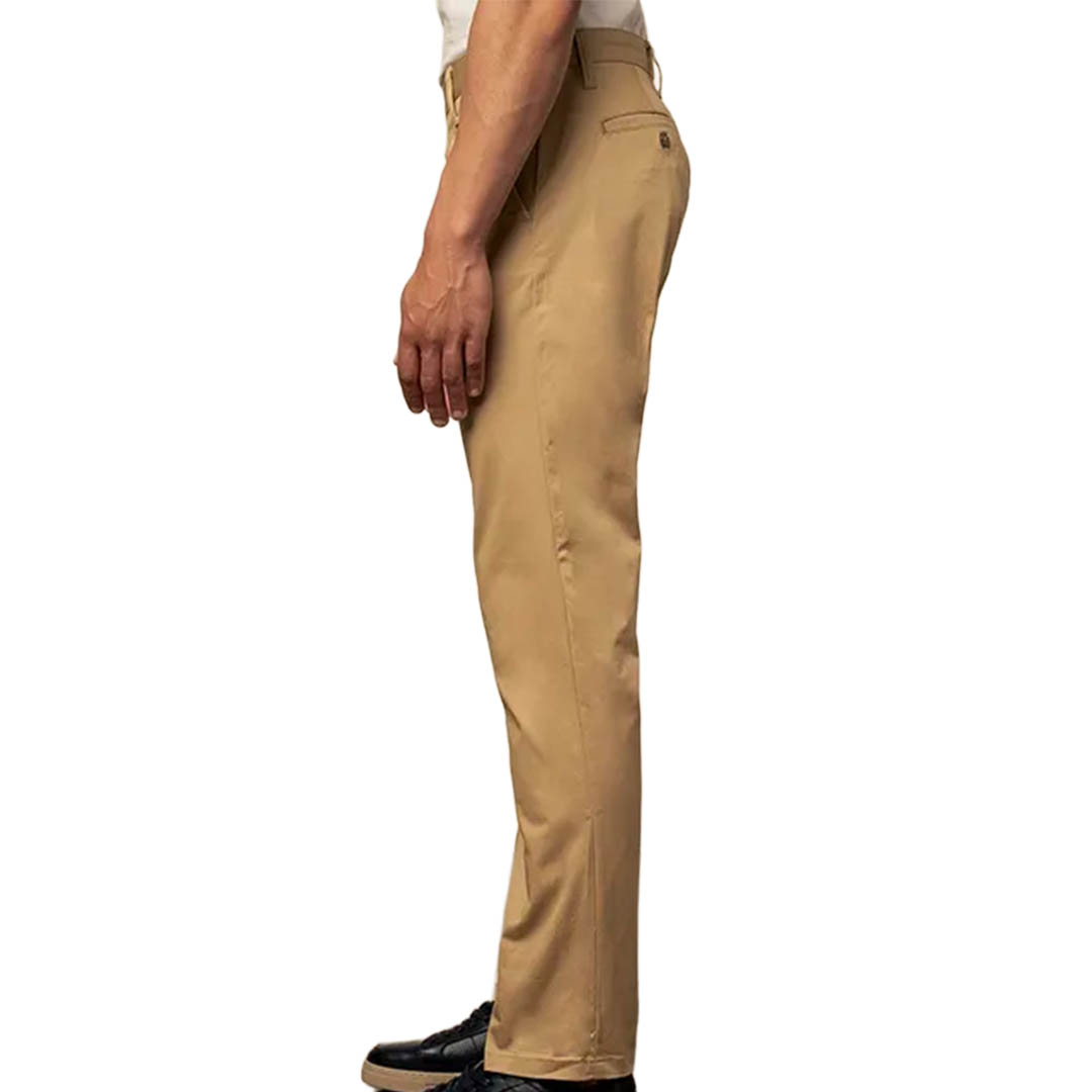 Polo Mens Milan Straight Leg Chino - Khakhi - Image 3