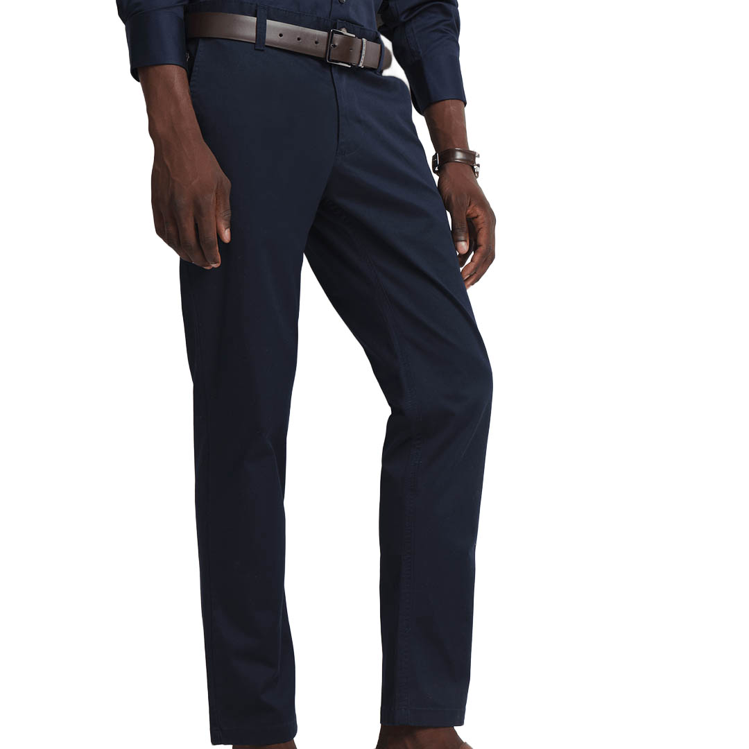 Polo Mens Milan Straight Leg Chino - Navy